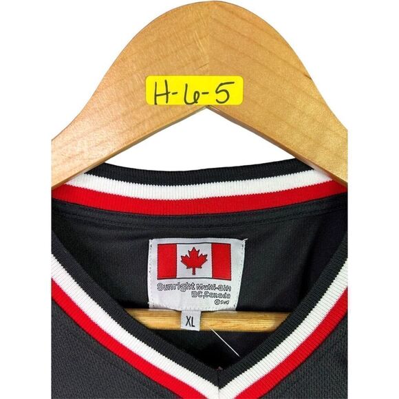 West Coast Vancouver Canada Hockey Jersey Adult Red Short Sleeve - Sz XL NWT - Picture 7 of 7